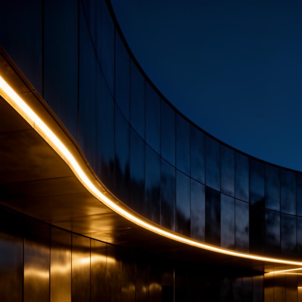 Modern architectural detail