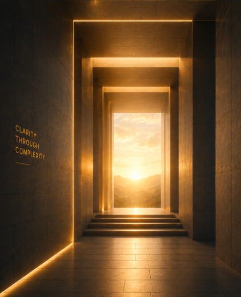 Architectural corridor
